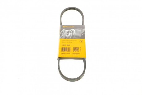 Ремінь генератора Fiat Palio 1.4 96-02/Doblo 1.6 16V 01- CONTINENTAL (opt-om) Contitech 3PK698