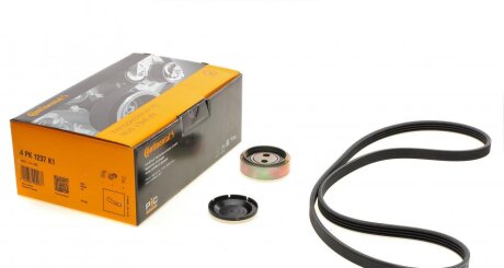 Комплект ременя генератора VW Passat/Audi A4/A6/A8 2.5 TDI 98-05/Skoda Superb 2.5TDI 01-08 UA63 Contitech 4PK1237K1