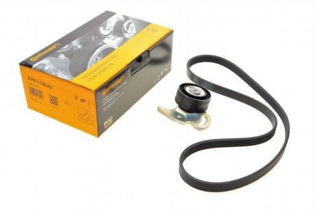 Комплект ременя генератора Renault Clio/Megane/Scenic/Nissan Almera/Micra/Kubistar 1.5 dCi 03- UA63 Contitech 5PK1135K2
