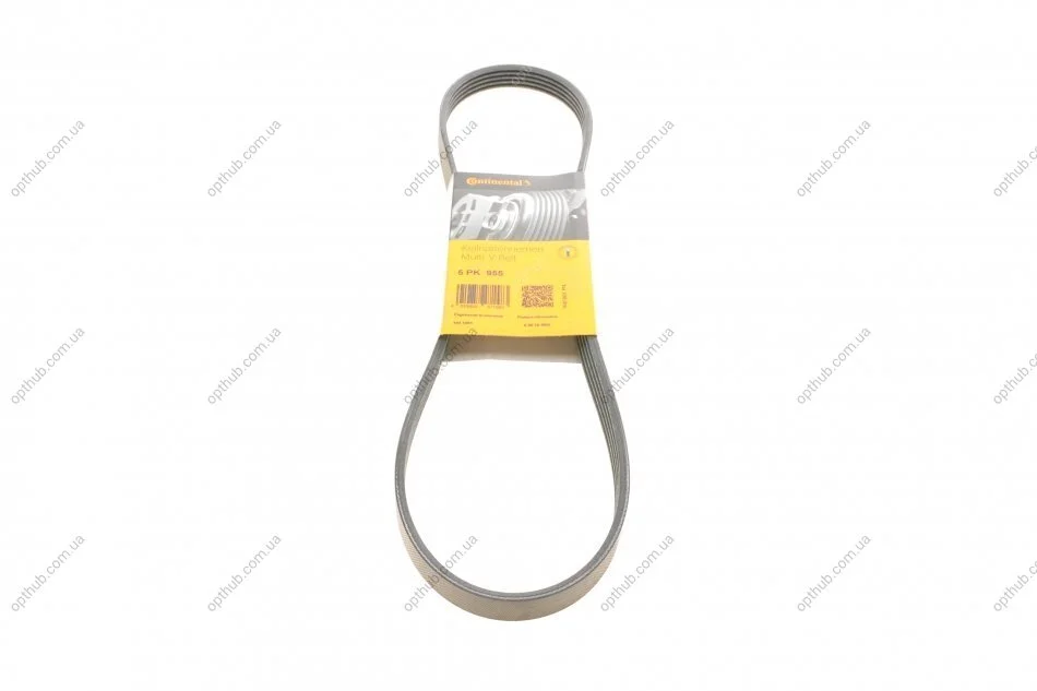 Ремінь полікліновий (Вир-во ContiTech) C.I.U Contitech 5PK955 (фото 1)