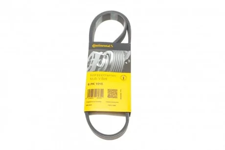 Ремінь полікліновий (Вир-во ContiTech) Contitech 6PK1015