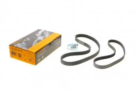 Ремінь генератора Ford Focus 1.4/1.6i 03-/Volvo C30/S40/V50 1.6 05-12 (6PK1059 ELAST+5PK UA63 Contitech 6PK1059 ELAST T2
