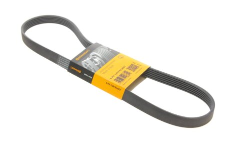 Ремінь генератора MB Sprinter (W906/W907/W910) 2.1 CDI (OM651) 06- (6PK1124) (opt-om) Contitech 6PK1124 ELAST