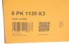 Комплект ременя генератора VW Golf/Passat 1.8-2.0 TSI/GTI/R 13- (6PK1130) CONTINENTAL UA63 Contitech 6PK1130K3 (фото 4)