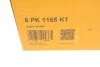 Комплект ременя генератора BMW 3 (F30/F80) 1.5/2.0 B38/B46/B48 15-18 CONTINENTAL (opt-om) Contitech 6PK1165K1 (фото 7)