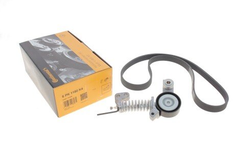 Роликовый модуль натяжителя ремня (ролик, ремень) Contitech 6PK1180K4