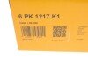 Комплект ременя генератора CONTINENTAL Contitech 6PK1217K1 (фото 7)