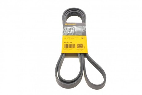Ремінь генератора MB C-class (W203) 00-08 CONTINENTAL UA63 Contitech 6PK2190