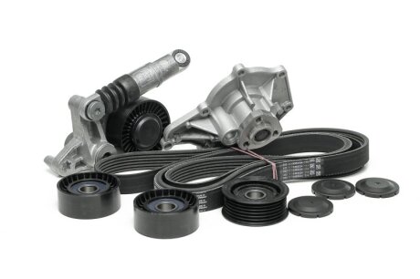 Комплект (ремінь+ролики+помпа) Contitech 6PK2490 WP1