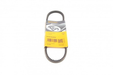Ремінь генератора VW T3 1.6/1.7D 83-92/Seat Toledo 2.0 91-99/Ford Escort 1.4/1.6 81-90 (opt-om) Contitech AVX10X625
