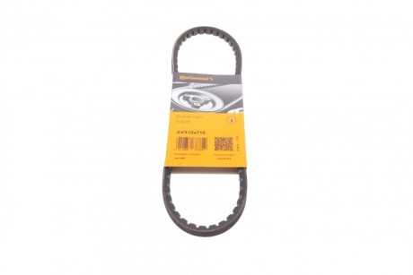 Ремінь генератора Citroen Berlingo 1.1/1.4i 96- CONTINENTAL UA63 Contitech AVX10X710