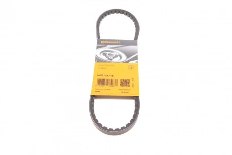 Реминь генератора Fiat Ducato/Citroen Jumper 1.9D/2.0 94-01 CONTINENTAL UA63 Contitech AVX10X715