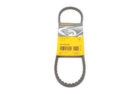 Ремінь генератора MB W126 M116/117 CONTINENTAL UA63 Contitech AVX10X750