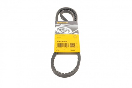 Ремінь генератора MB 207/307 OM616 -90 CONTINENTAL UA63 Contitech AVX13X1025