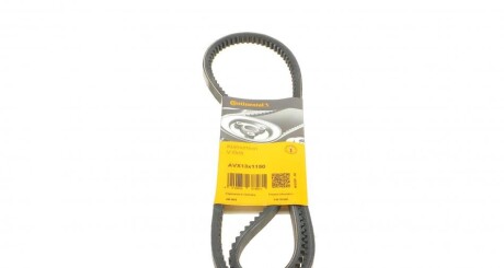 Ремінь генератора VW T3 1.9/2.1 82-92/MB W123 2.0-3.0D 77-85 CONTINENTAL UA63 Contitech AVX13X1150