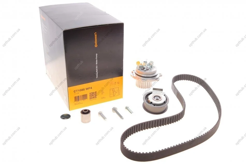 Водяной насос + комплект ремня ГРМ VW PASSAT (3C2) 2.0 FSI 03/05-07/10 (Пр-во) Contitech CT1088WP4 (фото 1)
