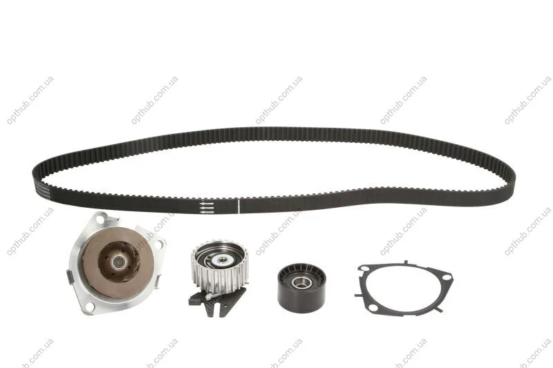 Водяний насос + комплект ременя ГРМ FIAT 500 1.6 D Multijet 09/12 (Вир-во) C.I.U Contitech CT1155WP1 (фото 1)