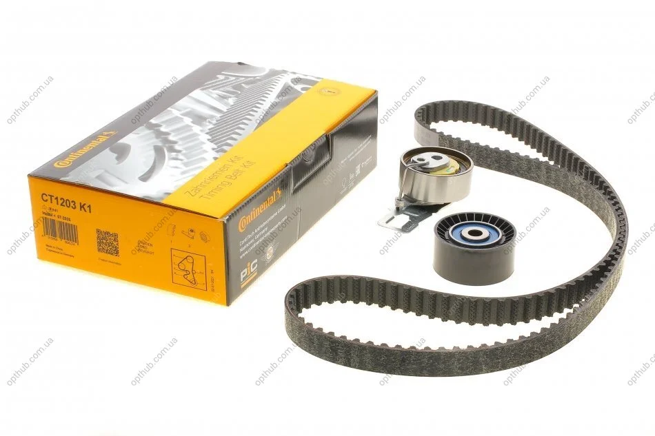 Комплект ременя ГРМ Ford Transit Connect 1.5 TDCi 08/15-, PSA Partner 1.6 BlueHDi 04/15- ContiTech Contitech CT1203K1 (фото 1)