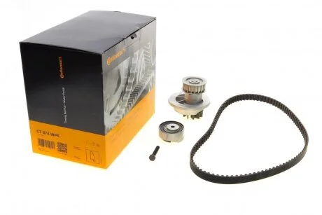 Ремкомплект грм с помпой воды DAEWOO LANOS (KLAT) 1.5 (Пр-во) Contitech CT874WP5