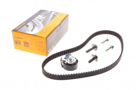 Комплект ременя ГРМ Ford Fiesta Fusion 1,25i 1,4i 1,6i, Focus II 1,4i 1,6i 05/05>08/09 Contitech CT881K3