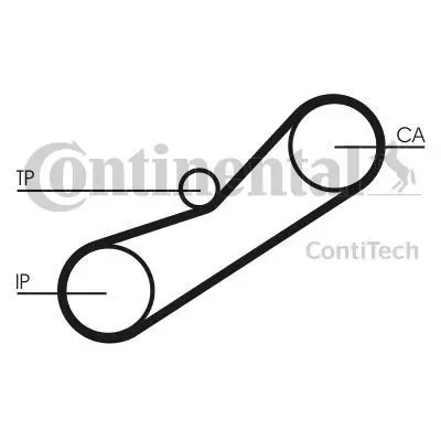 Комплект ремня грм Contitech CT950K1 (фото 1)