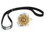 Комплект ГРМ + помпа Fiat Doblo/Stilo/Punto/Bravo 1.9D/JTD 01- (24x190z) (помпа WP6015) UA63 Contitech CT968WP2