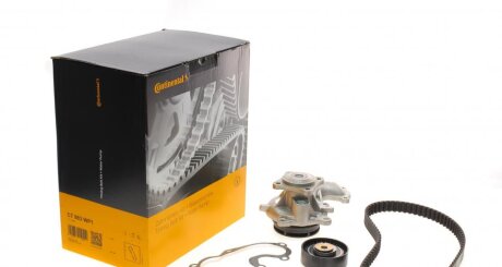 Роликовий модуль натягувача ременя (ролик, ремінь, помпа) FORD S-MAX QBWA 1753 5/2002 > 6/2006 -ua Contitech CT983WP1