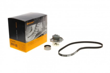 Роликовий модуль натягувача ременя (ролик, ремінь, помпа) PSA, FIAT 2.0JTD, HDI/99- -ua Contitech CT999WP1