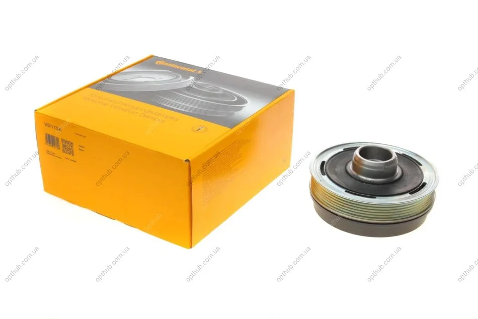 Шків колінвалу BMW X1 (F48)/X2 (F39) 14- B47/B48 CONTINENTAL UA63 Contitech VD1156 (фото 1)