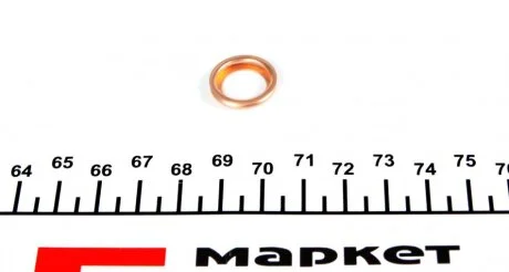 Шайба болта зливу оливи Renault Megane/Scenic 1.6 TCe (12x17x3) 09- (opt-om) CORTECO 005568H