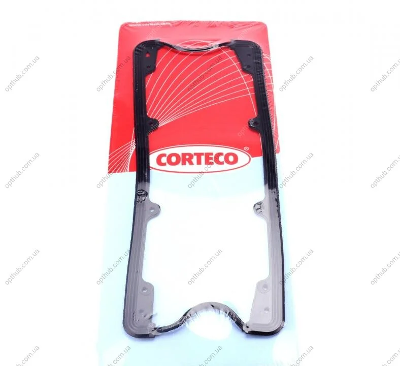 Прокладка кришки клапанів VW Golf II/III/Jetta II/Polo 1.0-1.6 85-94 UA63 CORTECO 023824P (фото 1)