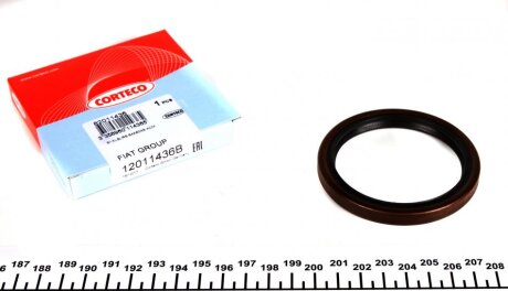 Сальник колінвалу (задній) Fiat Fiorino/Scudo/Peugeot Expert 1.6 95- (64x80x8) (opt-om) CORTECO 12011436B