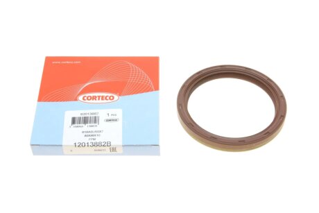 Сальник колінвалу (задній) Audi A4/BMW 3 (E30)/Honda Civic VII/Daewoo Lanos 1.0-3.0 63- (80x98x UA63 CORTECO 12013882B