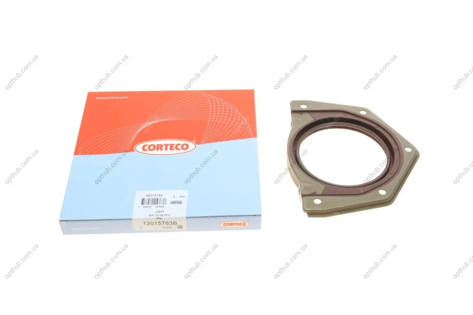 Сальник двигуна REAR FIAT 182A3/182A5 IWD CALZATO 93X172/139.7X12 FPM У КОРПУСІ (вир-во Corteco) CORTECO 12015763B (фото 1)