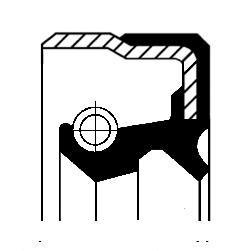 Уплотнительное кольцо CORTECO 15036041B