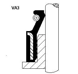 Сальник клапана (7x14,5/7x12x10) SUZUKI SWIFT I, SWIFT II 1.0/1.3 10.83-05.01 CORTECO 19013028