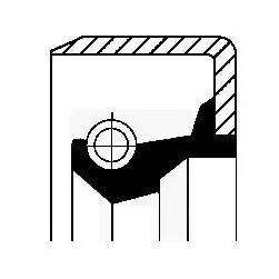 Прокладка коробки передач (25x35x6) MITSUBISHI COLT II, COLT III, GALANT V, LANCER III, SPACE 1.2-2.0 01.84-06.92 CORTECO 19015082B (фото 1)