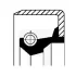 Прокладка коробки передач (25x35x6) MITSUBISHI COLT II, COLT III, GALANT V, LANCER III, SPACE 1.2-2.0 01.84-06.92 CORTECO 19015082B (фото 1)