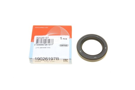 Сальник розподільного валу (передній) Honda Accord 2.2 99-02/Civic 1.6 89-01 UA63 CORTECO 19026197B