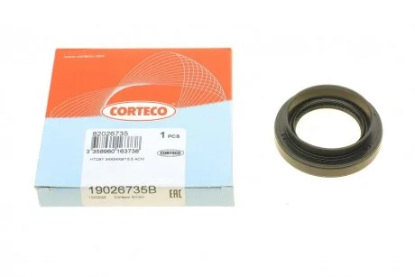 Сальник півосі (R) Citroen C1/Toyota Yaris/Corolla 00- (34x54x9x15,5) UA63 CORTECO 19026735B