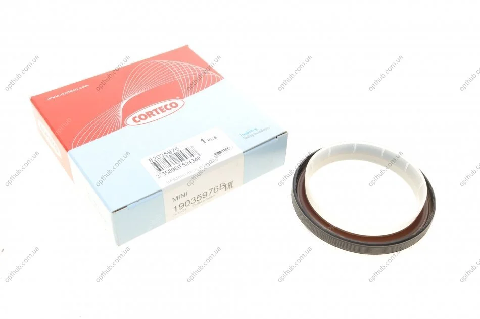 Сальник двигуна PSA 61X75X8 / ASW RD PTFE/ACM (вир-во Corteco) CORTECO 19035976B (фото 1)