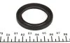 Сальник двигуна FRONT PSA/FORD DV4TD/F6JA/DV6ATED4 BAPTSLRDX7 40X55X6.40 TFE (вир-во Corteco) CORTECO 20029116B (фото 3)