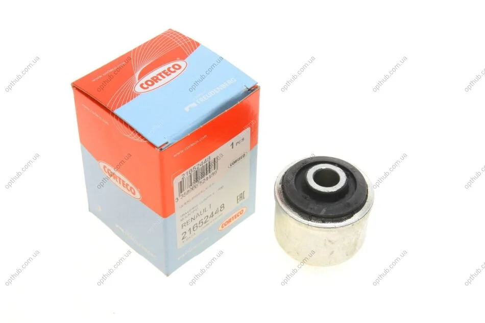 Сайлентблок важеля (переднього) Renault Megane 96-03 (46x12x45) UA63 CORTECO 21652448 (фото 1)