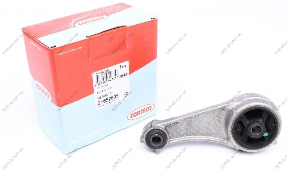 Подушка двигуна Renault Kangoo 1.4 I/1.9D (косточка) (opt-om) CORTECO 21652835 (фото 1)