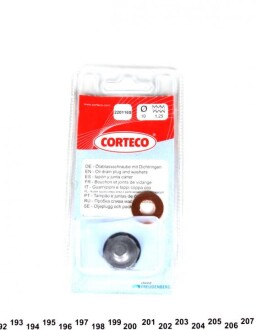 Болт зливу оливи Citroen Berlingo/Peugeot Partner 1.6HDI/1.9D/2.0HDI 98- (opt-om) CORTECO 220116S