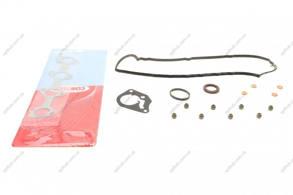 Прокладки для головки блоку циліндрів (компл.) БЕЗ ПР. Г/Б RENAULT 1.5 DCI 8V K9K (вир-во Corteco) CORTECO 417104P (фото 1)