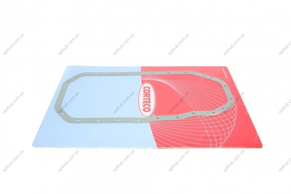 Прокладка піддону Audi 100/VW Passat 1.9/2.0/2.0D/2.2/2.3 85- (opt-om) CORTECO 423882P (фото 1)