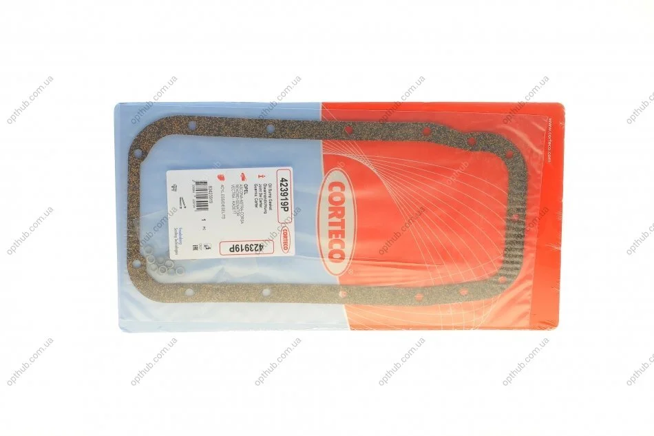 Прокладка піддону Opel Kadett 1.4S UA63 CORTECO 423919P (фото 1)