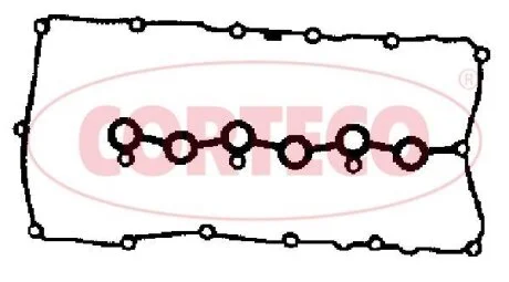 Прокладка клапанної кришки VW Touareg 3.6 (11-18), Passat 3.6 (08-)/Audi/Skoda Superb (08-15) Corteco CORTECO 440464P