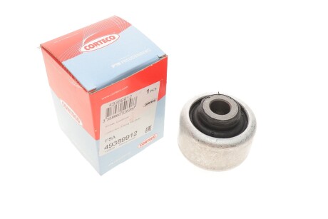 Сайлентблок важеля (переднього/спереду) Citroen С5/С6 01-/ Peugeot 407/508 04- UA63 CORTECO 49389912